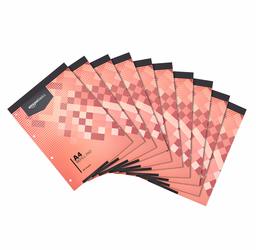 AmazonBasics Refill Pad, Headbound, 160 Pages, A4, 70 gsm, (10-Pack)