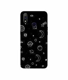 Amazon Brand - Solimo Designer Solar System 3D Printed Hard Back Case Mobile Cover for Realme 3 Pro