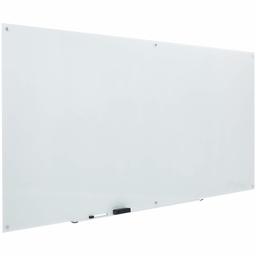 AmazonBasics Glass Dry-Erase Board - White, Magnetic, 8 Feet x 4 Feet (Renewed)