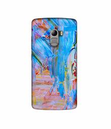 Amazon Brand - Solimo Designer Light Multicolor Canvas 3D Printed Hard Back Case Mobile Cover for Lenovo K4 Note