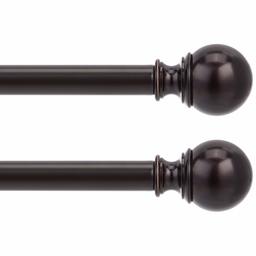 AmazonBasics - Ball End Curtain Pole