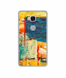 Amazon Brand - Solimo Designer Multicolor Box UV Printed Soft Back Case Mobile Cover for Huawei Honor 5X