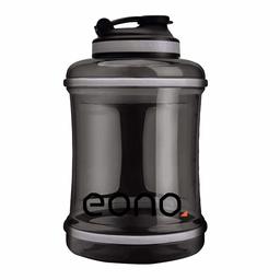 Eono Essentials 2.5L Large Capacity Water Bottle with Handle, BPA Free Reusable Sports Drinking Jug Container 85oz 2500ml Black