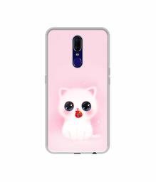 Amazon Brand - Solimo Designer Kitty UV Printed Soft Back Case Mobile Cover for Oppo F11