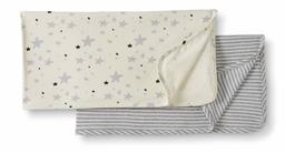 Moon and Back by Hanna Andersson Unisex Baby 2-Pack Organic Swaddle Blanket