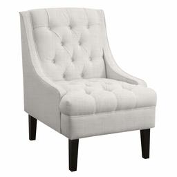 Amazon Brand – Ravenna Home Jase Slope Tufted Accent Chair, 29.9