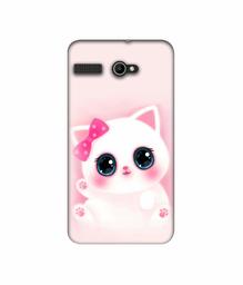 Amazon Brand - Solimo Designer Babby Kitty UV Printed Soft Back Case Mobile Cover for Lava Iris Atom 2