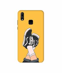 Amazon Brand - Solimo Designer Boy Shoes Pattern 3D Printed Hard Back Case Mobile Cover for Vivo Y95