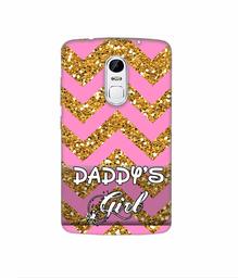 Amazon Brand - Solimo Designer Daddy's Girl 3D Printed Hard Back Case Mobile Cover for Lenovo Vibe X3