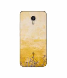 Amazon Brand - Solimo Designer Dry Flower On Wall 3D Printed Hard Back Case Mobile Cover for Meizu M3 Note