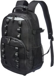 Amazon Basic Tool Bag Backpack - 22 Pockets with Utility Loop