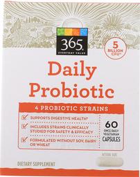 365 Everyday Value, Daily Probiotic 5 Billion CFU, 60 ct