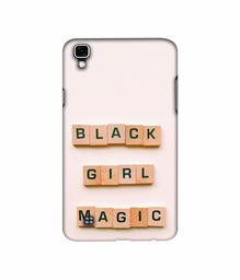 Amazon Brand - Solimo Designer Black Girl Magic 3D Printed Hard Back Case Mobile Cover for LG X Power