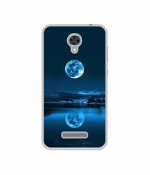 Amazon Brand - Solimo Designer Moon Pattern Print UV Printed Soft Back Case Mobile Cover for Panasonic Eluga i2 Active