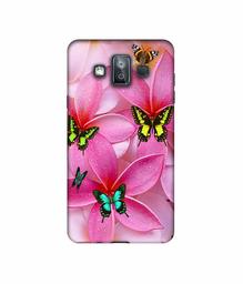 Amazon Brand - Solimo Designer B-Butterflies 3D Printed Hard Back Case Mobile Cover for Samsung Galaxy J7 Duo