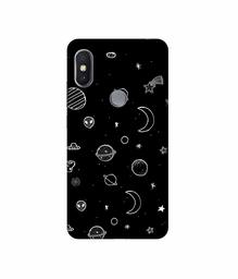 Amazon Brand - Solimo Designer Solar System UV Printed Soft Back Case Mobile Cover for Mi Redmi Y2