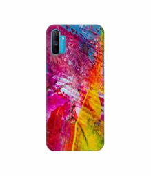 Amazon Brand - Solimo Designer Multicolour Texture 3D Printed Hard Back Case Mobile Cover for Realme C3