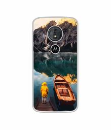 Amazon Brand - Solimo Designer Lake View UV Printed Soft Back Case Mobile Cover for Motorola Moto G6 Play/Motorola Moto E5