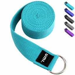 UMI. Essentials 3M Yoga Strap with Pose Guide E-book (Sky Blue)