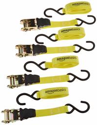 AmazonBasics Ratchet Strap - Pack of 4