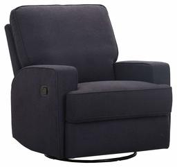 Amazon Brand – Ravenna Home Contemporary Swivel Glider Recliner Chair, 33.9