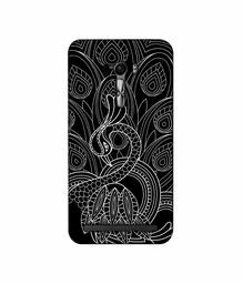 Amazon Brand - Solimo Designer Peacock Feather Pattern 3D Printed Hard Back Case Mobile Cover for Asus Zenfone Selfie ZD551KL