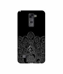 Amazon Brand - Solimo Designer Peacock Pattern 3D Printed Hard Back Case Mobile Cover for LG Stylus 2