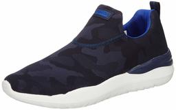 Amazon Brand - Symbol Men's Navy Polyester Sneakers-8 (AZ-YS-205 A)