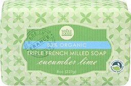 Whole Foods Market, Cucumber Lime Organic Triple Milled Soap, 8 Ounce