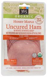 365 Everyday Value, Organic Honey Maple Uncured Ham, 6 oz