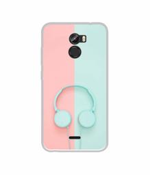 Amazon Brand - Solimo Designer Head Phone UV Printed Soft Back Case Mobile Cover for Gionee X1