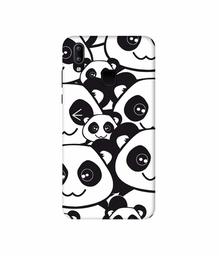 Amazon Brand - Solimo Designer Panda Texture 3D Printed Hard Back Case Mobile Cover for Vivo Y95