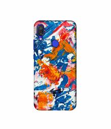 Amazon Brand - Solimo Designer Wax Color Mash On Canvas 3D Printed Hard Back Case Mobile Cover for Xiaomi Redmi Note 7 Pro