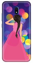 Amazon Brand - Solimo Designer Girl Design 3D Printed Hard Back Case Mobile Cover for Xiaomi Redmi 8A