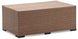 Strathwood Griffen All-Weather Wicker Coffee Table, Natural