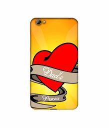 Amazon Brand - Solimo Designer Dad's Princess 3D Printed Hard Back Case Mobile Cover for Vivo Y66