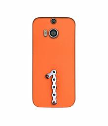 Amazon Brand - Solimo Designer Number One 3D Printed Hard Back Case Mobile Cover for HTC One M8