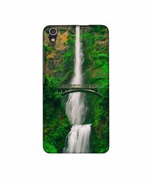 Amazon Brand - Solimo Designer Waterfall 3D Printed Hard Back Case Mobile Cover for Lenovo S850