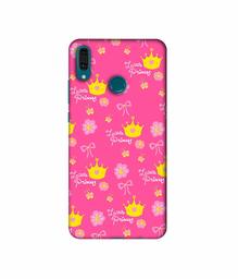 Amazon Brand - Solimo Designer Little Princess Pattern 3D Printed Hard Back Case Mobile Cover for Huawei Y9 (2019)