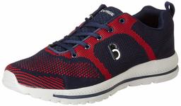 Bourge Men's Loire-211 Navy and Red Running Shoes-6UK (40EU) (7US) (Loire-211-06)