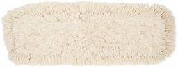 AmazonBasics Dust Mop Head Replacement, Cotton, 24 Inch, 6-Pack (Renewed)