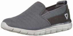 Klepe Men's Grey/Navy Flyknit with Memory Foam Running Shoes-6 UK (40 EU) (7 US) (CE-1336/GRYNVY)