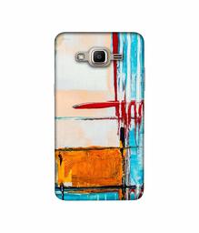 Amazon Brand - Solimo Designer Glass Paint 3D Printed Hard Back Case Mobile Cover for Samsung Galaxy J2 Prime