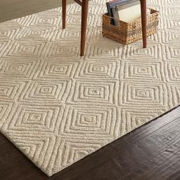 Amazon Brand – Rivet Contemporary Diamond Patterned Area Rug, 5'9