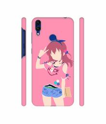 Amazon Brand - Solimo Designer Rock Lady Vector 3D Printed Hard Back Case Mobile Cover for Huawei Honor 8C