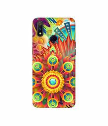 Amazon Brand - Solimo Designer Rangoli 3D Printed Hard Back Case Mobile Cover for Realme 3 Pro