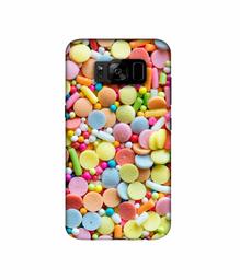 Amazon Brand - Solimo Designer Candies 3D Printed Hard Back Case Mobile Cover for Samsung Galaxy S8 Plus