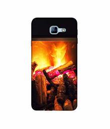 Amazon Brand - Solimo Designer Born Fire 3D Printed Hard Back Case Mobile Cover for Samsung Galaxy A8 (2016)