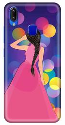 Amazon Brand - Solimo Designer Girl Design 3D Printed Hard Back Case Mobile Cover for Vivo Y93