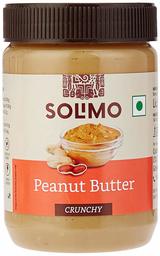 Amazon Brand - Solimo Peanut Butter , Crunchy , 500 g